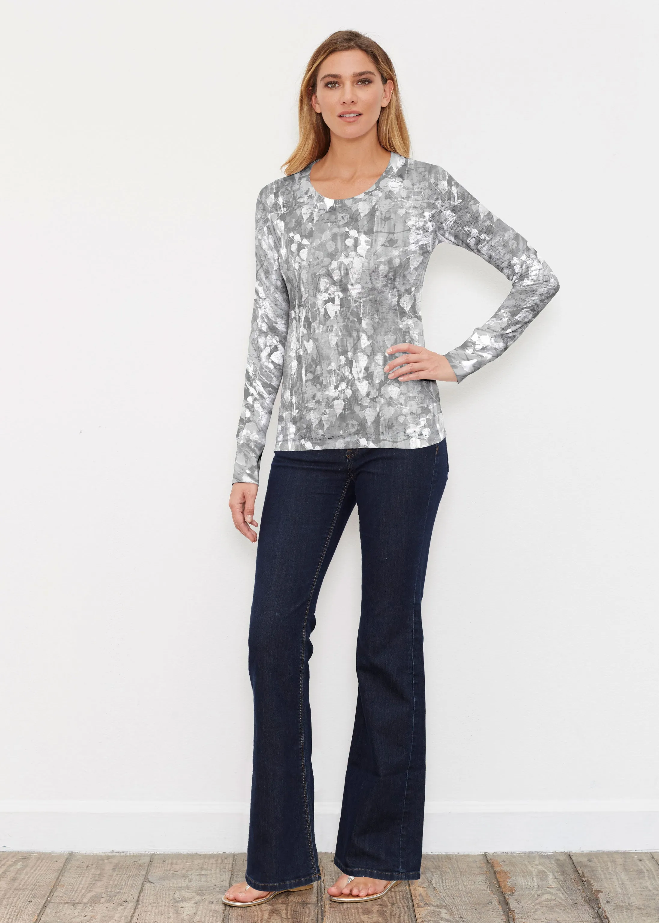 Shadow (7869) ~ Thermal Long Sleeve Crew Shirt