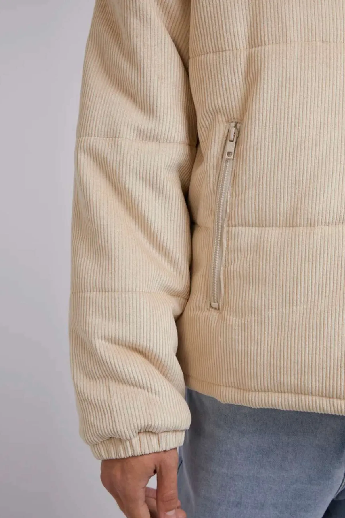 Silent Theory Cord Puffer Jacket