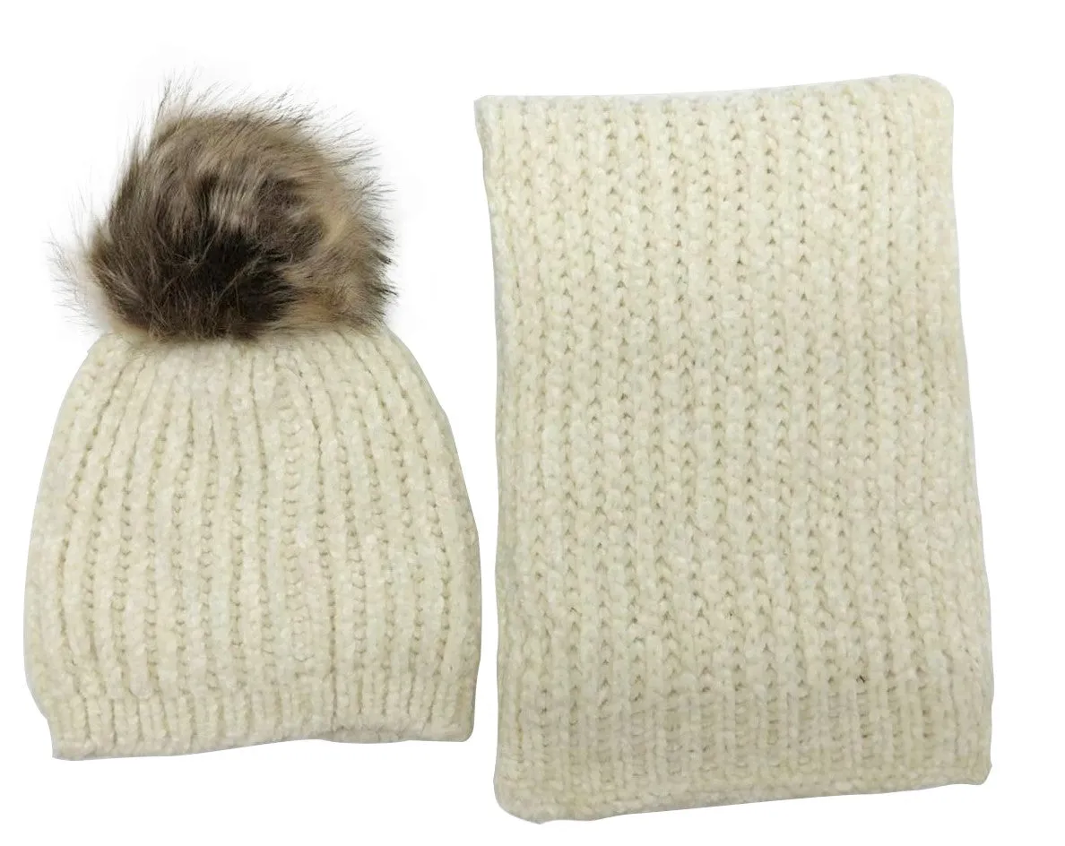 Sparkle Girls Gift Box Hat & Scarf Set