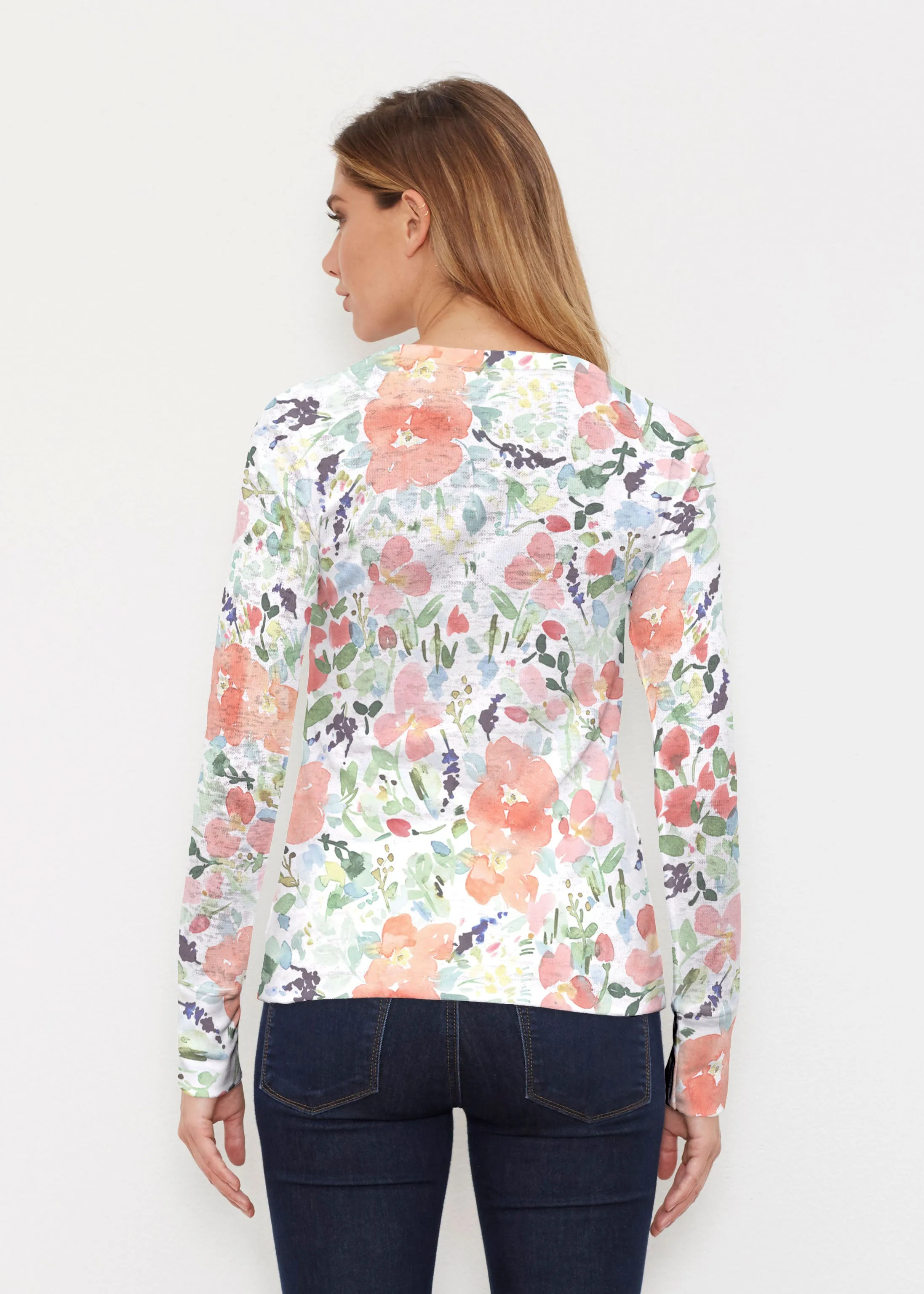 Summer Dreams (7939) ~ Thermal Long Sleeve Crew Shirt
