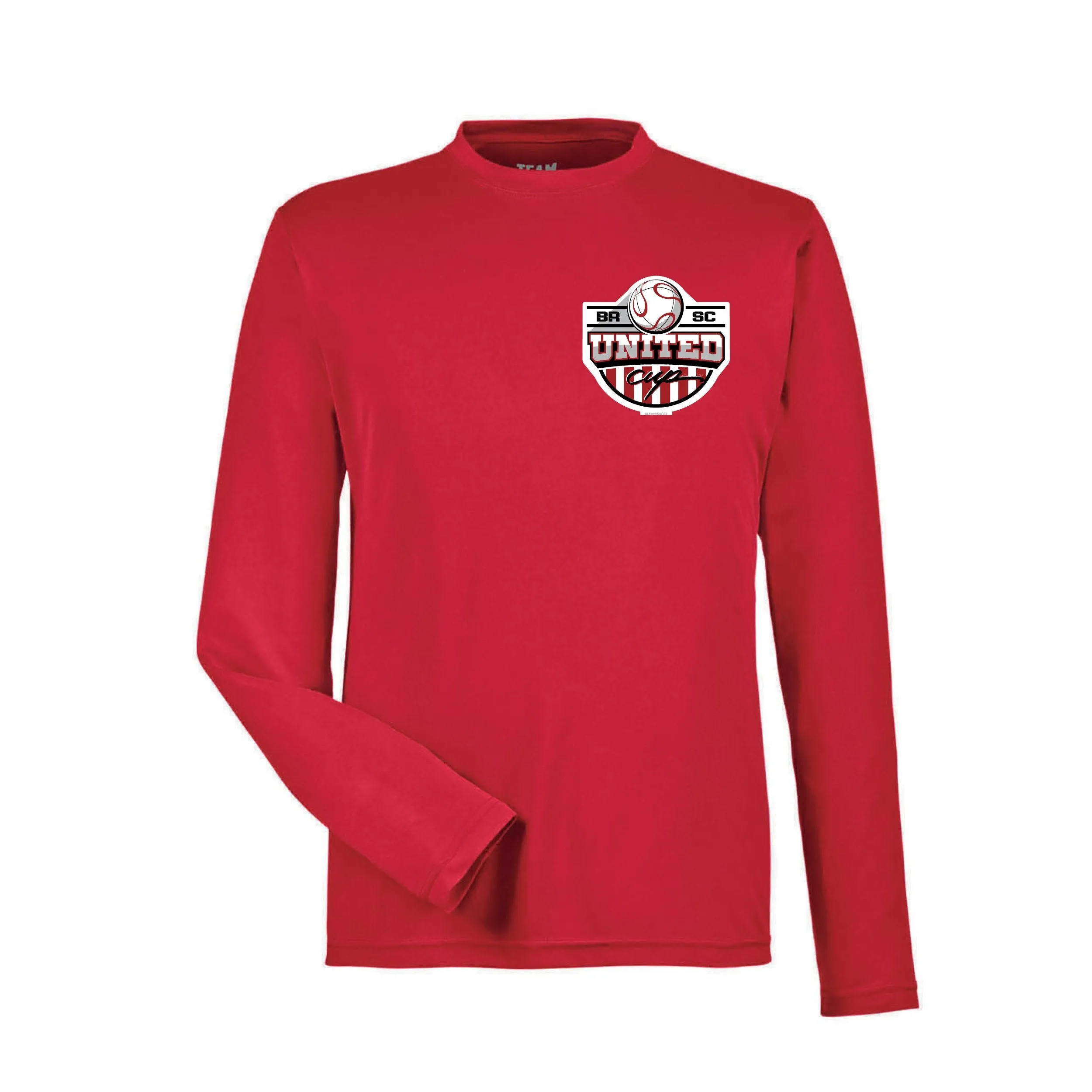 Team 365 Zone Performance Long Sleeve Shirts BR SC United Cup