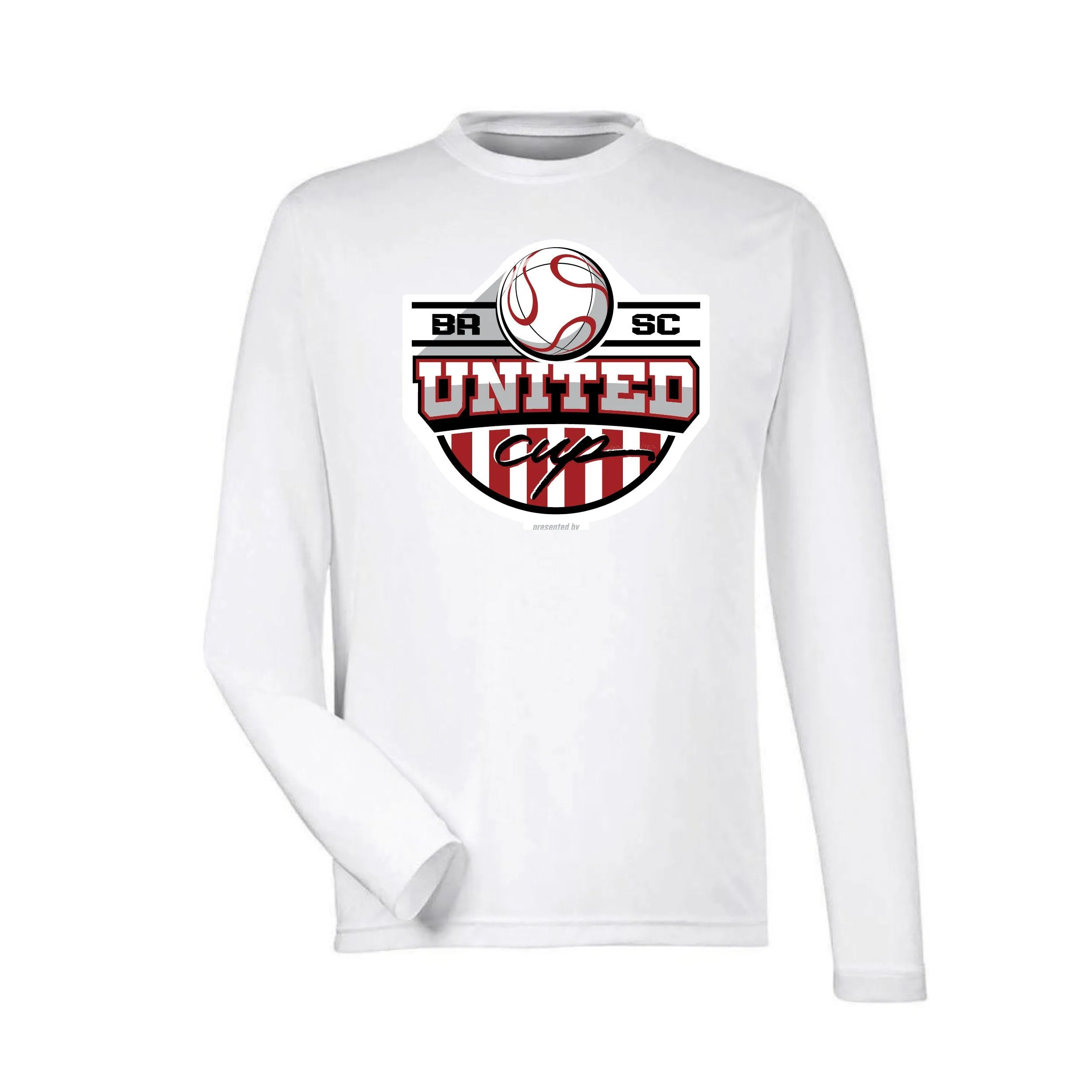 Team 365 Zone Performance Long Sleeve Shirts BR SC United Cup