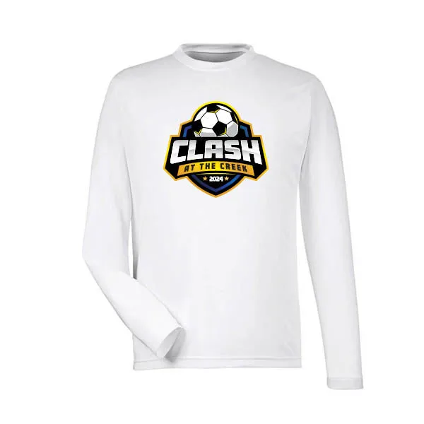 Team 365 Zone Performance Long Sleeve Shirts Clash At The Creek