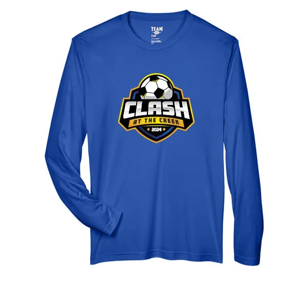 Team 365 Zone Performance Long Sleeve Shirts Clash At The Creek
