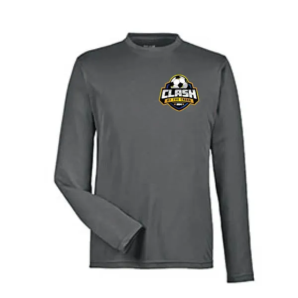 Team 365 Zone Performance Long Sleeve Shirts Clash At The Creek