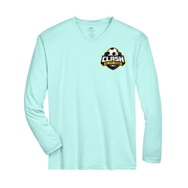 Team 365 Zone Performance Long Sleeve Shirts Clash At The Creek