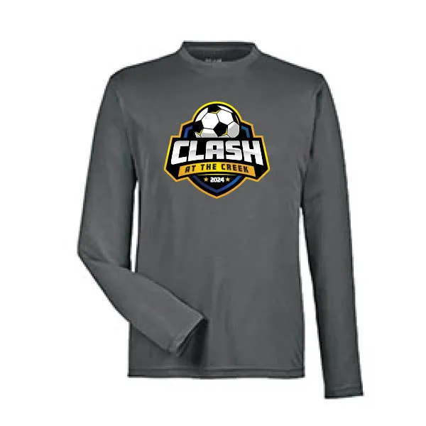 Team 365 Zone Performance Long Sleeve Shirts Clash At The Creek
