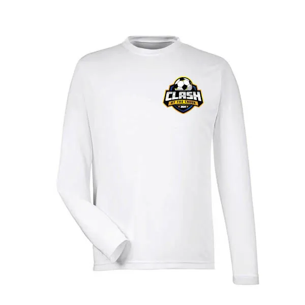 Team 365 Zone Performance Long Sleeve Shirts Clash At The Creek