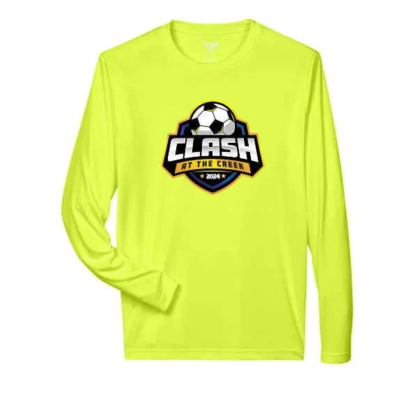 Team 365 Zone Performance Long Sleeve Shirts Clash At The Creek