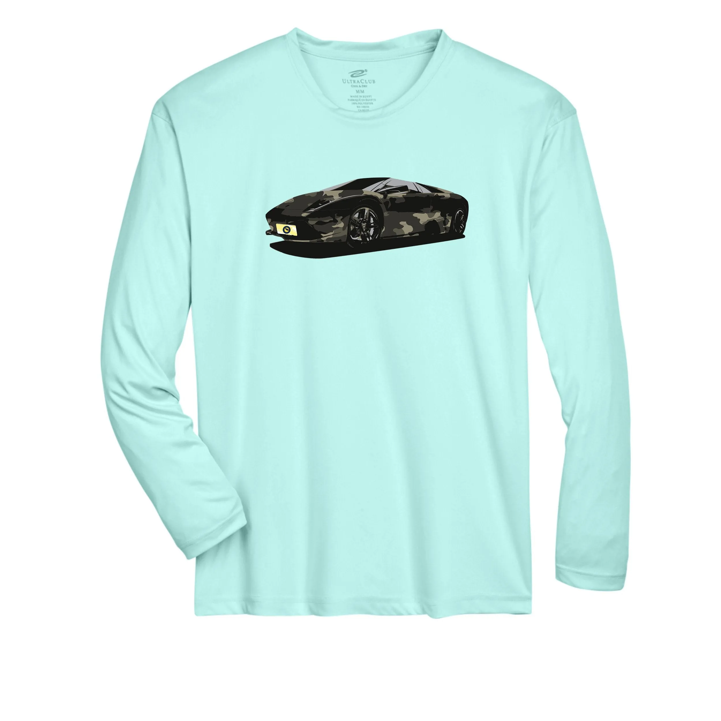 Terra Crypto Lambo 365 Performance Long Sleeve Shirts