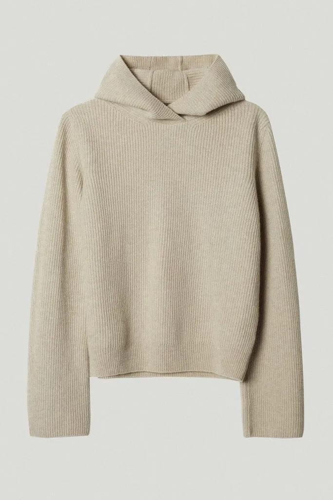 The Woolen Ribbed Hoodie