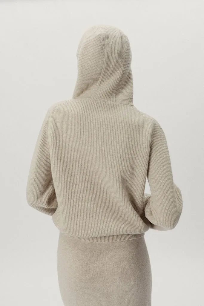The Woolen Ribbed Hoodie