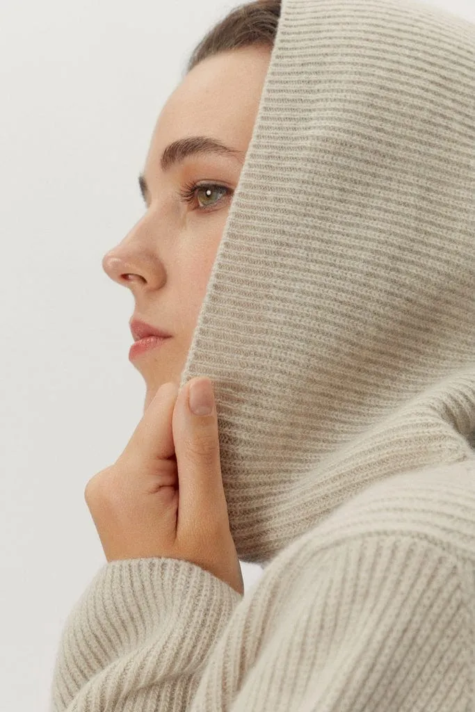 The Woolen Ribbed Hoodie