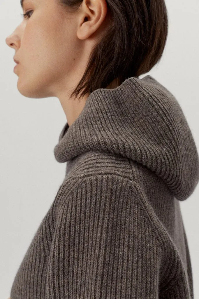 The Woolen Ribbed Hoodie