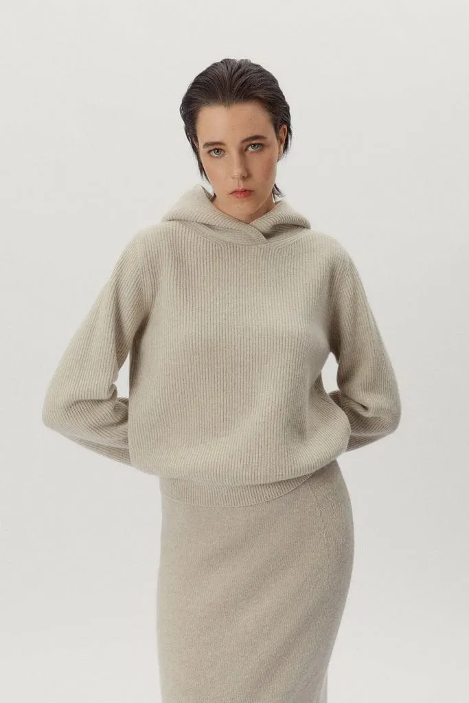 The Woolen Ribbed Hoodie