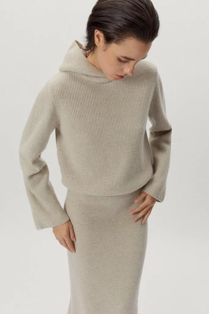 The Woolen Ribbed Hoodie