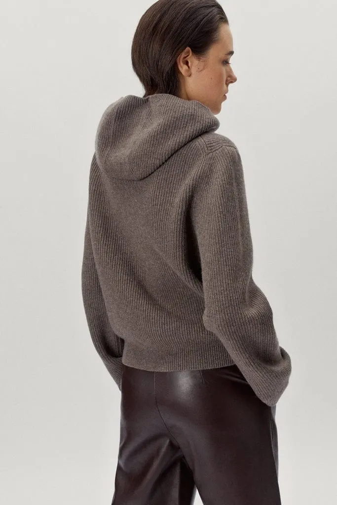The Woolen Ribbed Hoodie