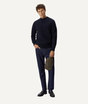 The Woolen Ribbed Raglan Sweater