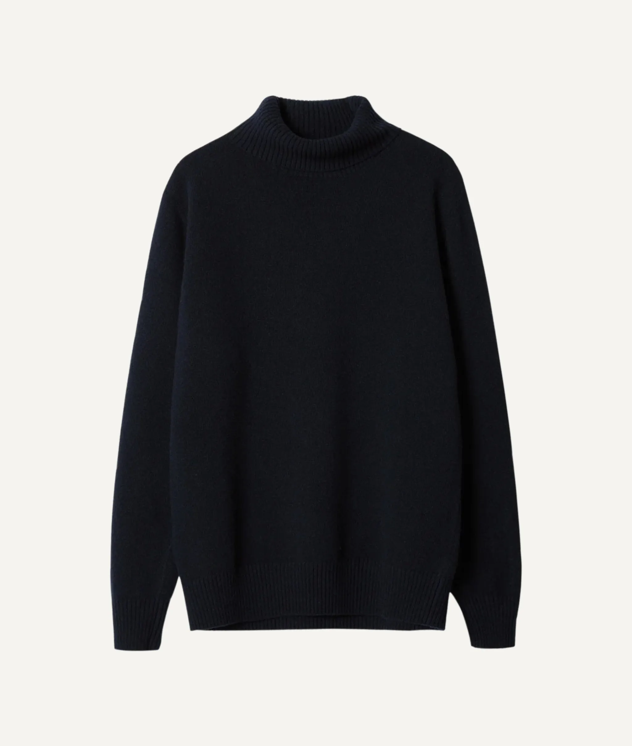 The Woolen Roll-Neck - Blue Navy / S - Blue Navy / M