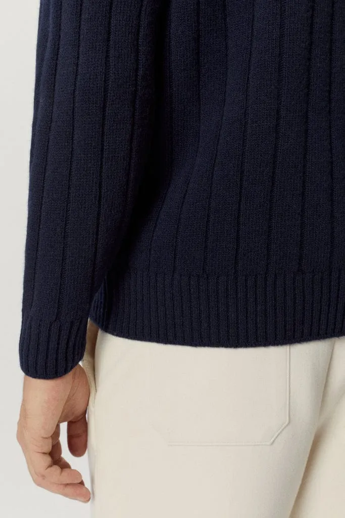 The Woolen Vintage V-Neck - Ecru / S