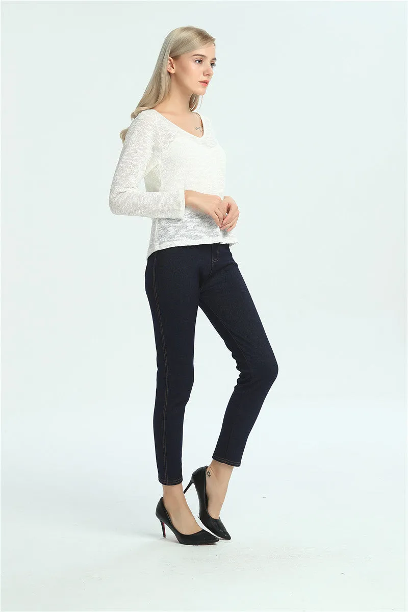 Thermal Demin Jeggings