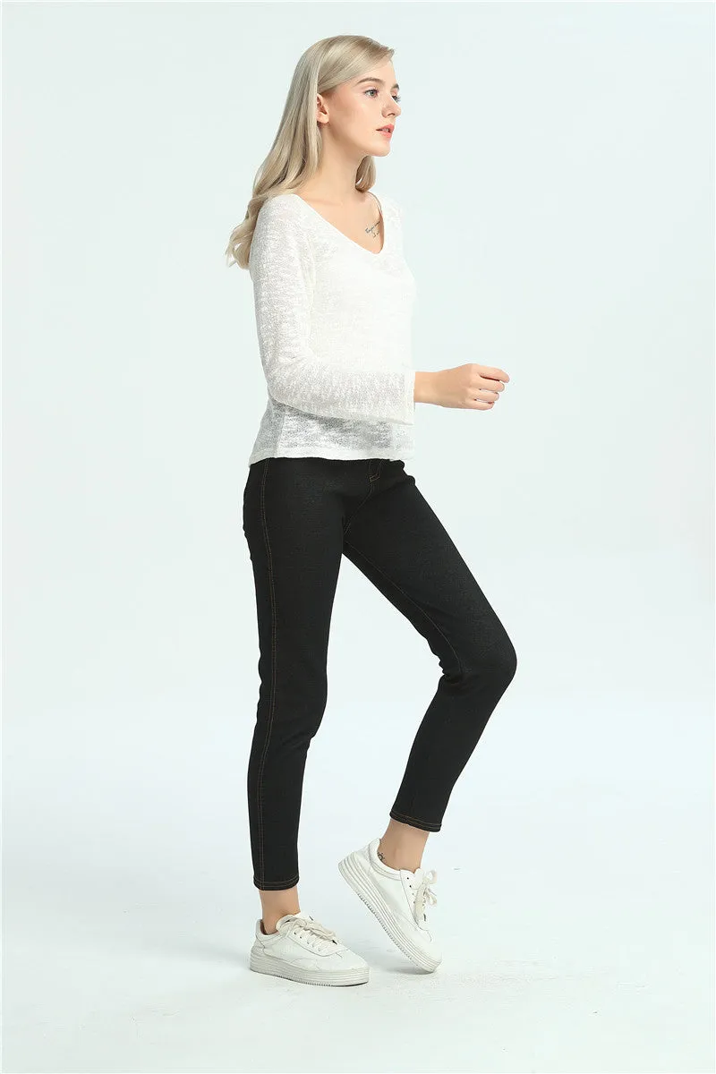 Thermal Demin Jeggings