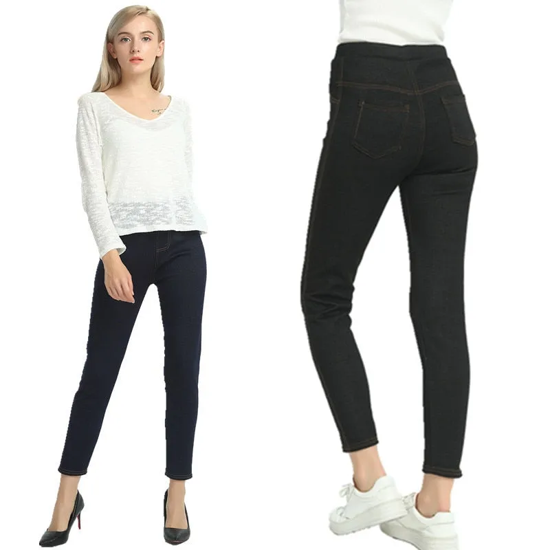 Thermal Demin Jeggings