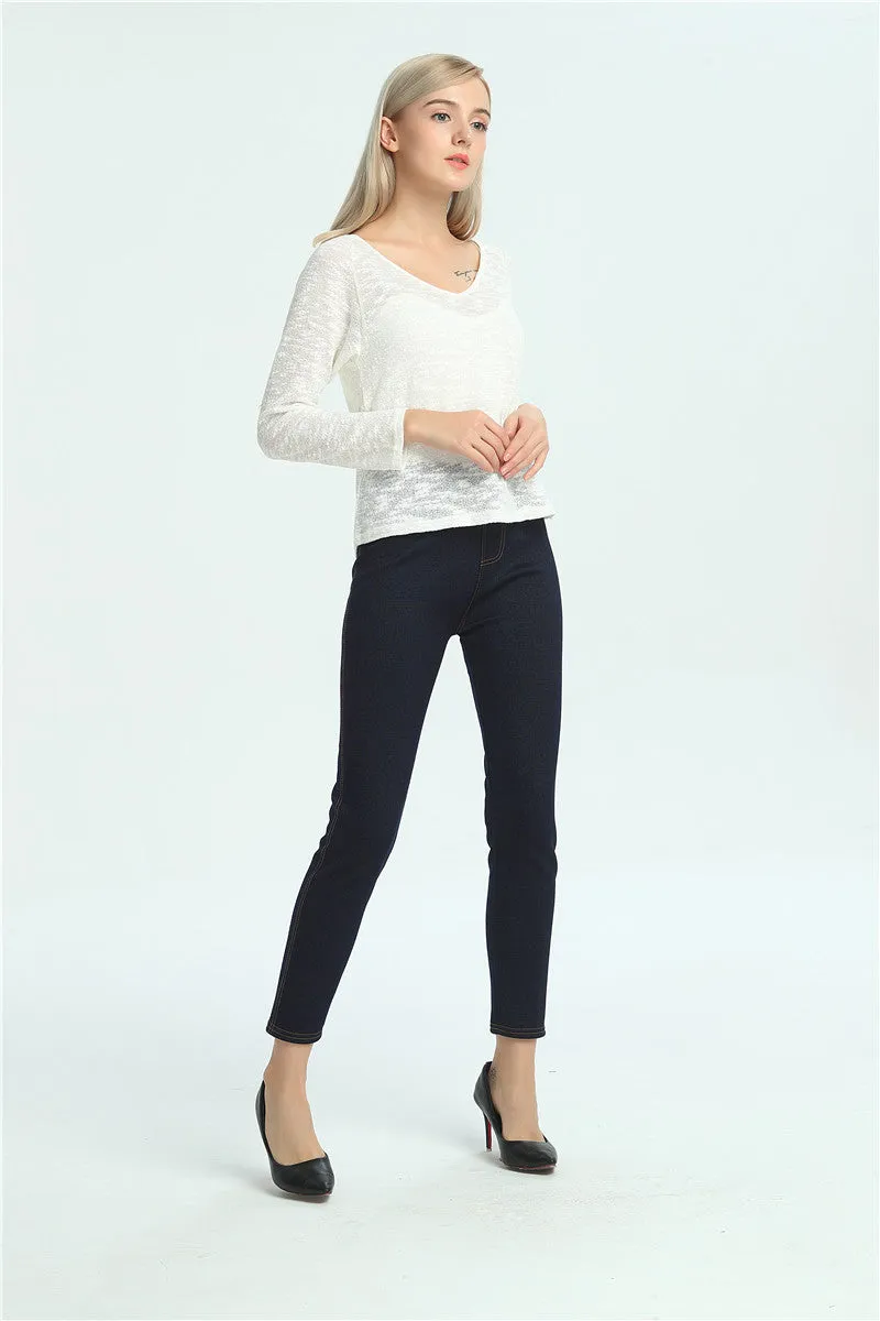 Thermal Demin Jeggings