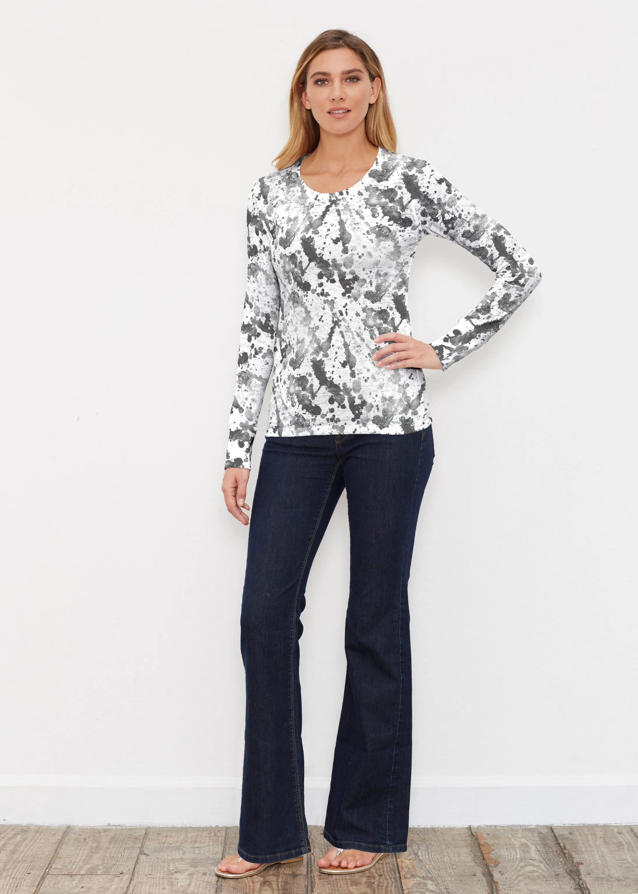 Trixie (8057) ~ Thermal Long Sleeve Crew Shirt