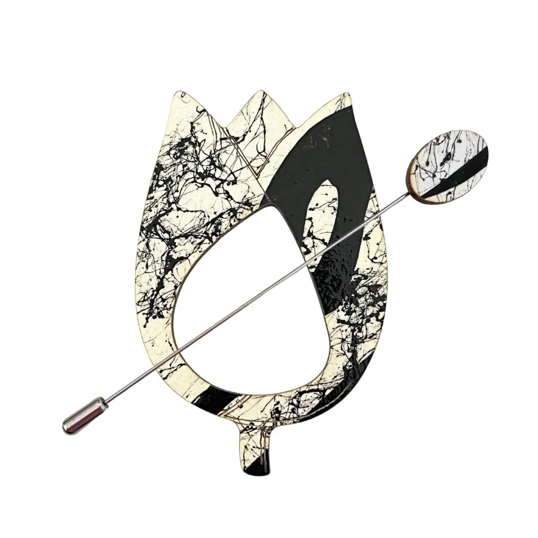 Tulip Scarf Pin (5 Colors)