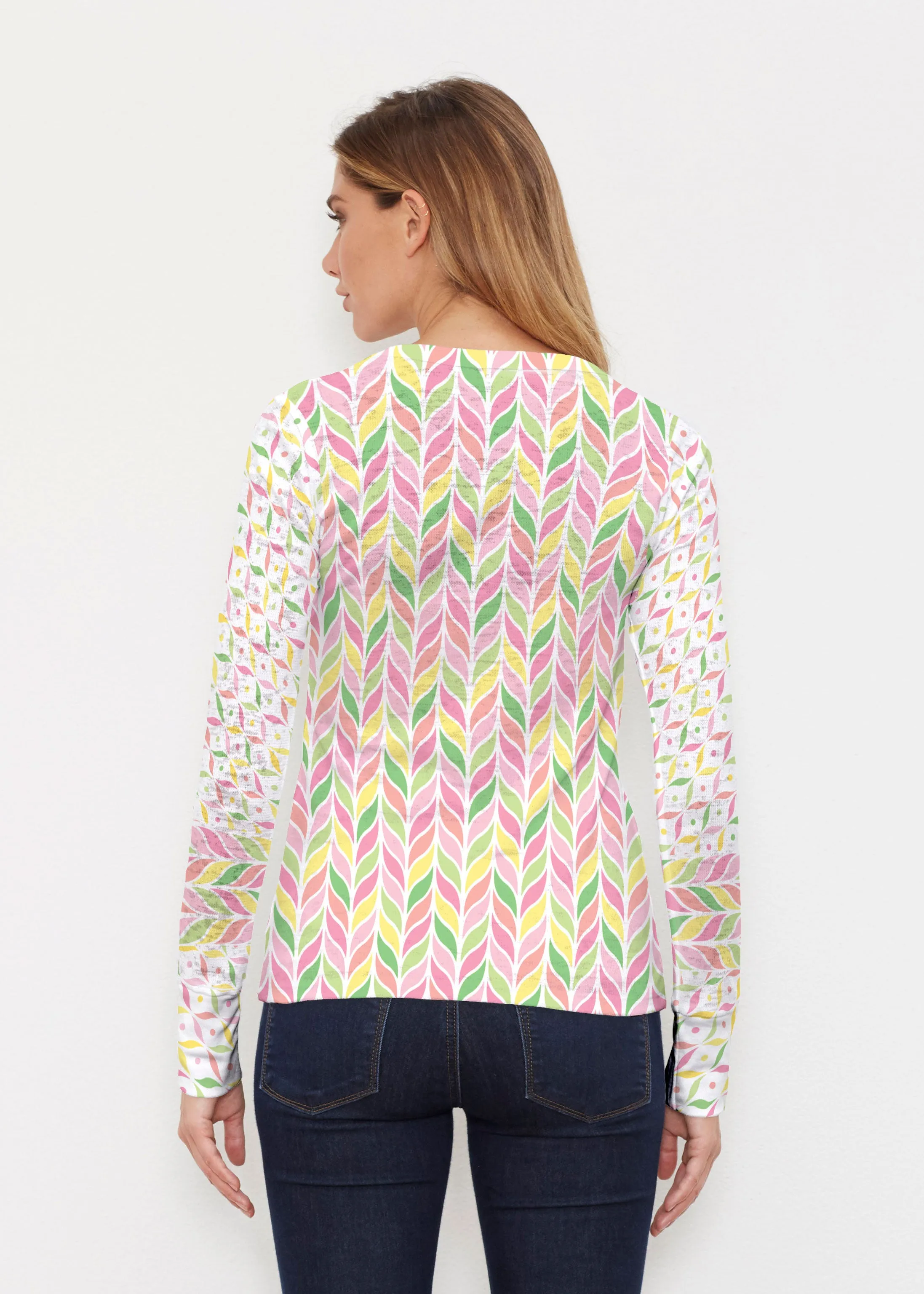 Tutti Fruitti (8036) ~ Thermal Long Sleeve Crew Shirt
