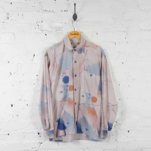 Vintage Abstract Pattern Shirt - Multi - M
