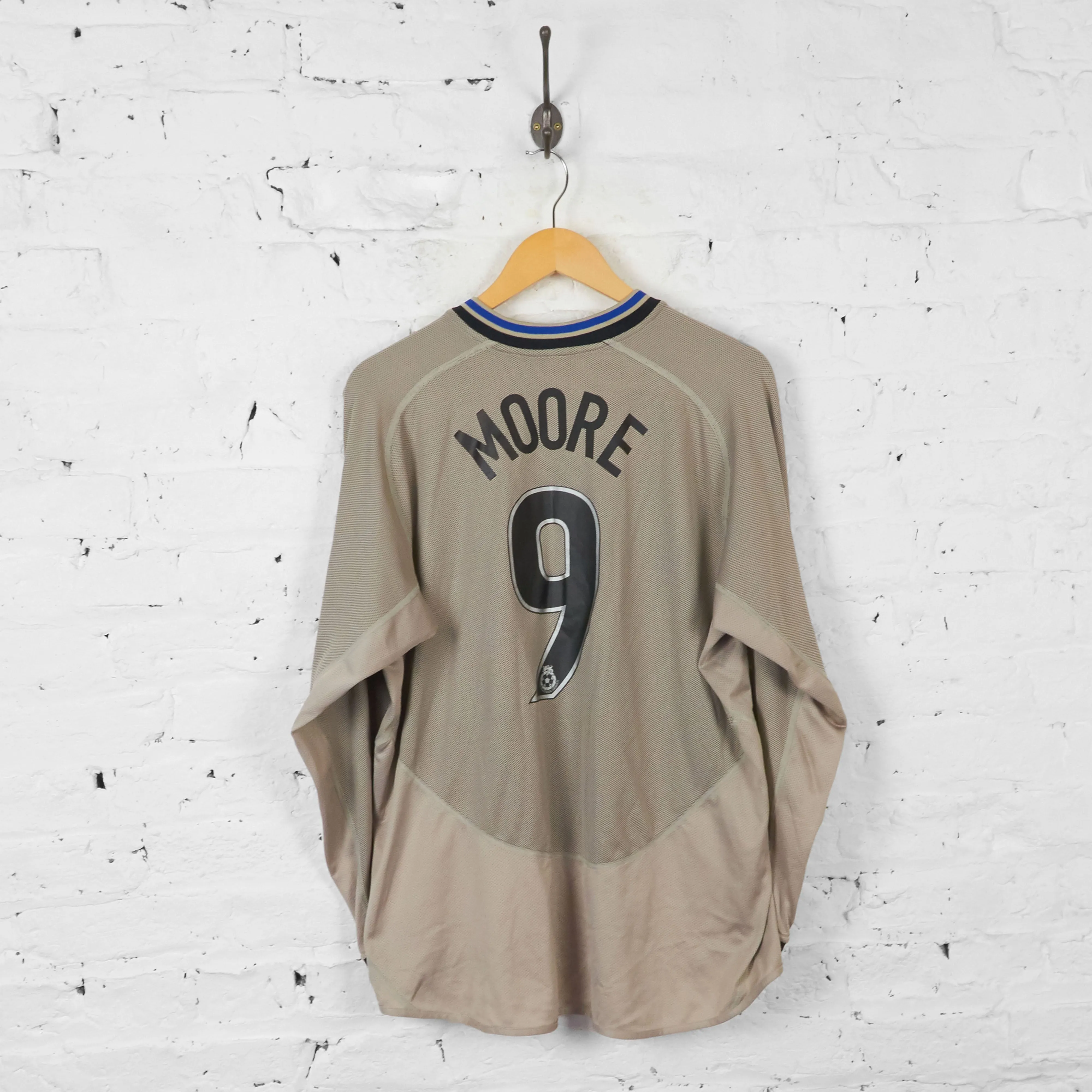 Vintage Leicester Moore Football Shirt - Gold - L