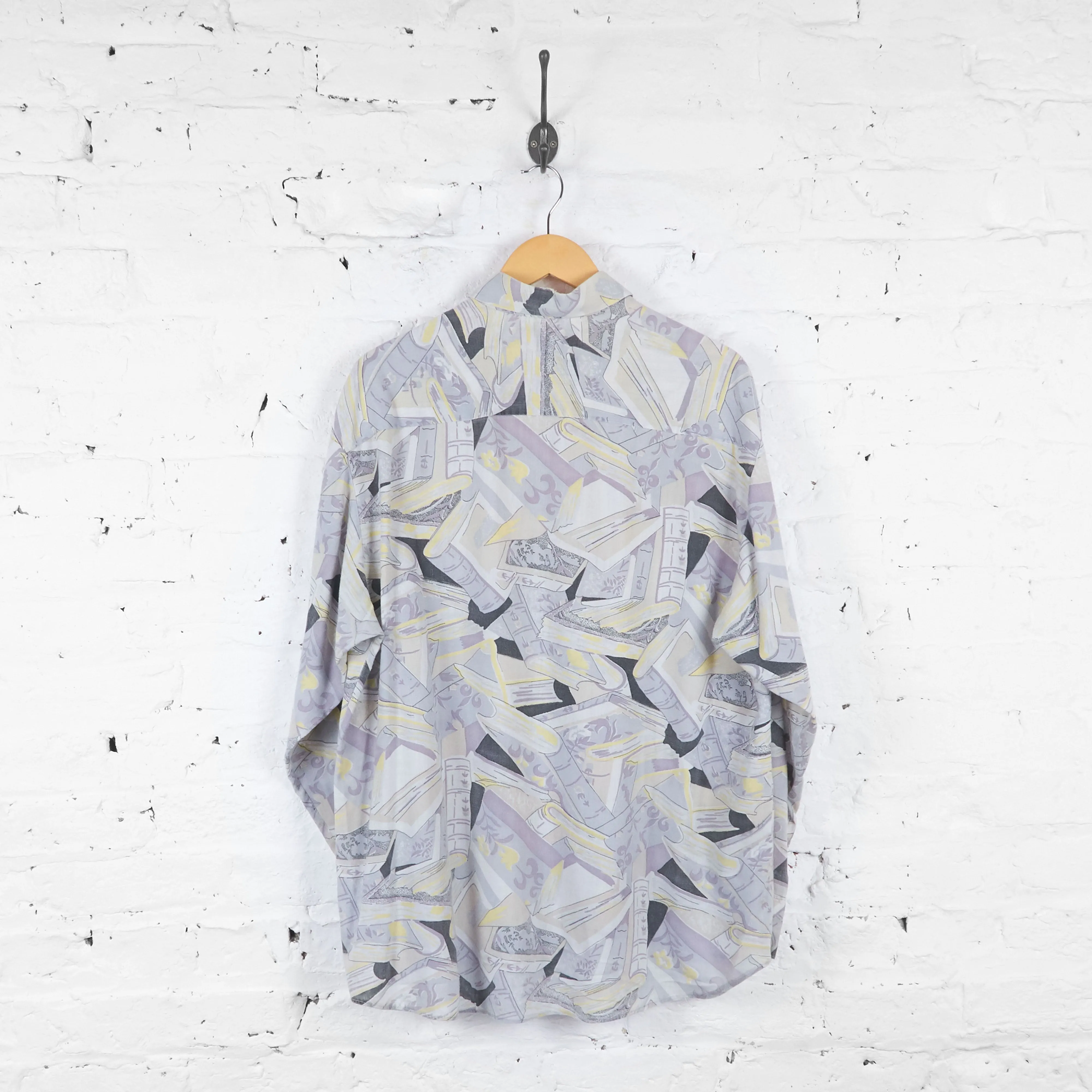 Vintage Pattern Shirt - Grey - L