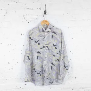 Vintage Pattern Shirt - Grey - L