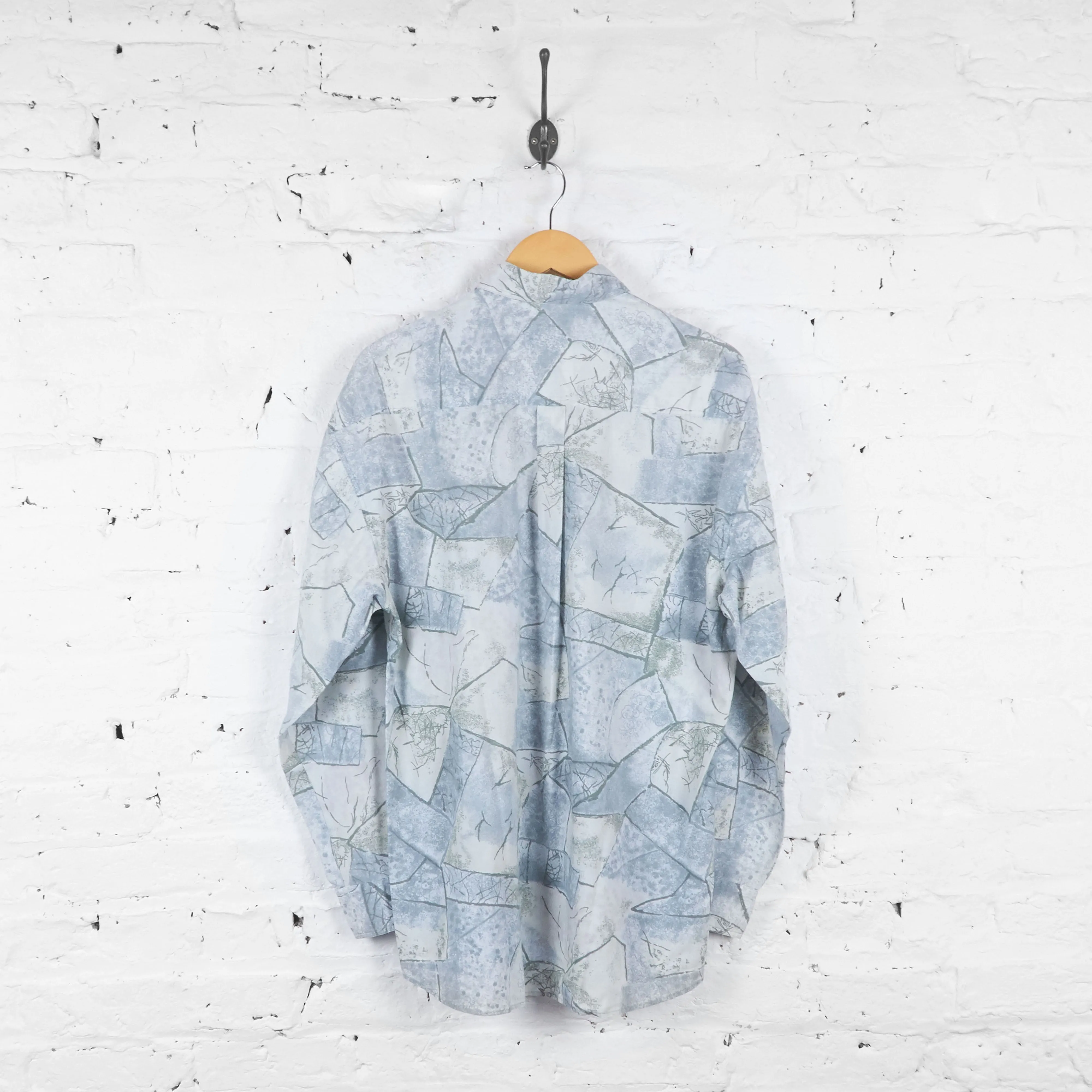 Vintage Pattern Shirt - Grey - M