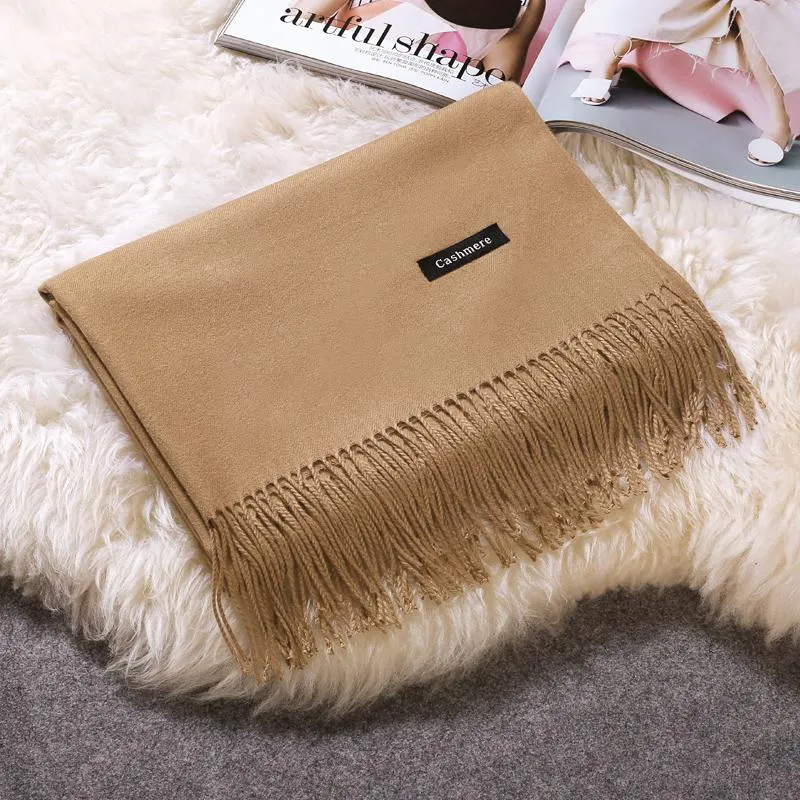 Women Scarf Cashmere Scarves Ladies Shawl Wrap Autumn Winter Pashmina Unisex Scarf