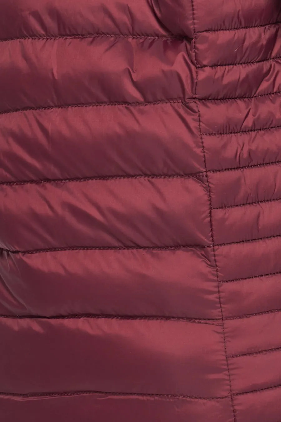 Women's Soft Coated Winter Puffer Jackets-LJ640 -BURGUNDY